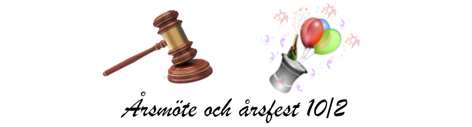 image: Inbjudan till årsmöte och årsfest 10 februari