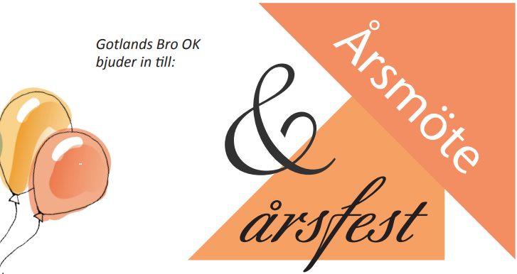image: Årsmöte och årsfest 8 mars