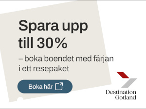 Rese- och boendepaket | Destination Gotlands bokningsportal